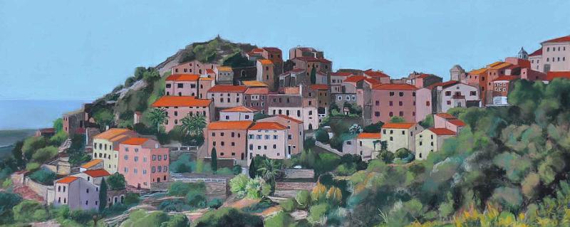 belgodere1 2B.jpg - Pastel format /size 35 x 70